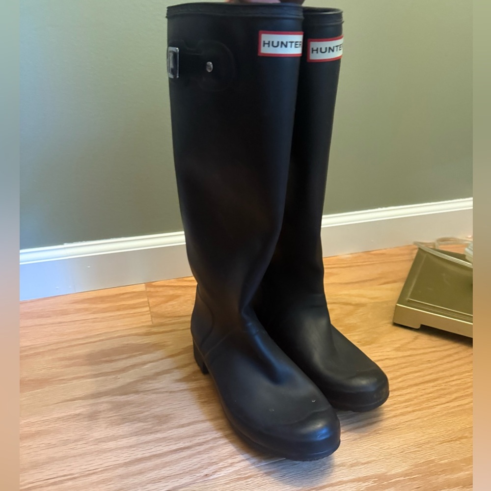 Hunter Classic Black Waterproof Boots